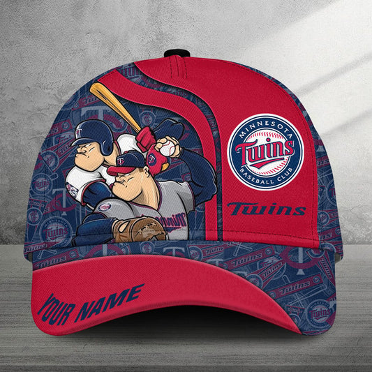 LIMITED EDITION - NEW CUSTOMIZED MLB22 MTS MINNESOTA TWINS CLASSIC CAP