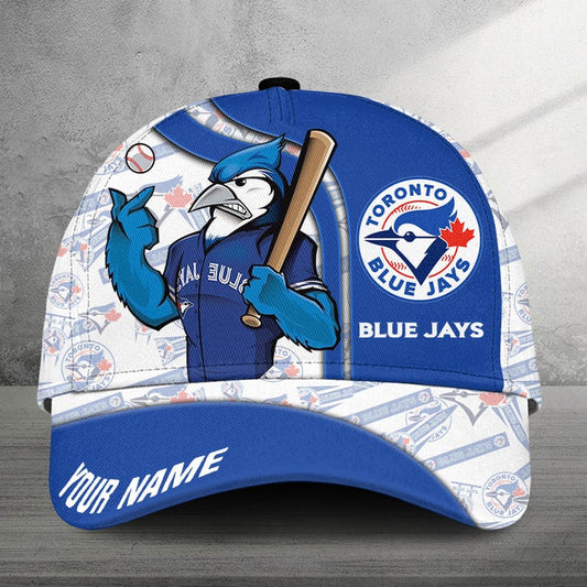 LIMITED EDITION - NEW CUSTOMIZED MLB12 TBJ TORONTO BLUE JAYS CLASSIC CAP
