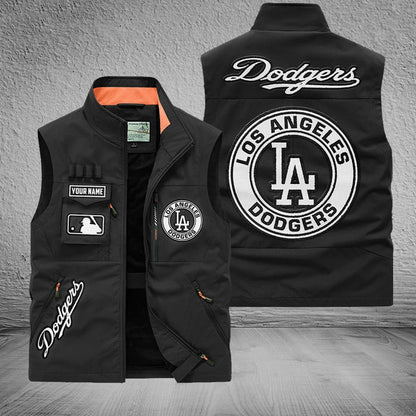 LIMITED EDITION - NEW CUSTOMIZED MLB02 LAD LOS ANGELES DODGERS SLEEVELESS VEST
