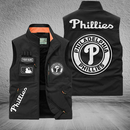 LIMITED EDITION - NEW CUSTOMIZED MLB11 PPS PHILADELPHIA PHILLIES SLEEVELESS VEST