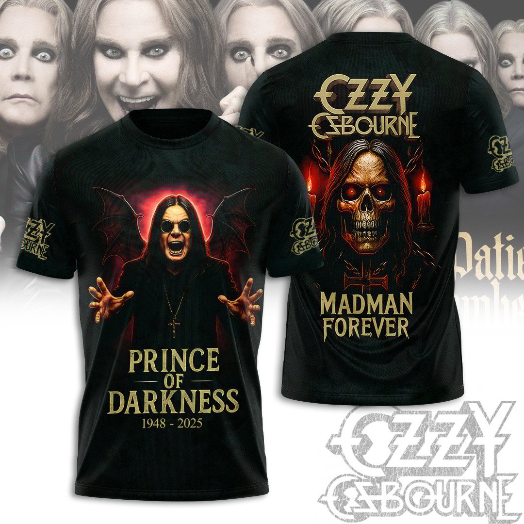 NEW PREMIUM BLACK SABBATH x OZZY OSBOURNE UNISEX T-SHIRT, JACKETS, HOODIE, ...vv..GIFTS FOR FAN