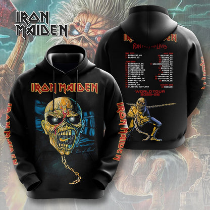 NEW PREMIUM IRON MAIDEN 3D APPAREL