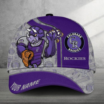 LIMITED EDITION - NEW CUSTOMIZED MLB30 COR COLORADO ROCKIES CLASSIC CAP
