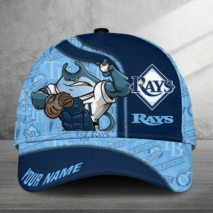 LIMITED EDITION - NEW CUSTOMIZED MLB21 TBR TAMPA BAY RAYS CLASSIC CAP