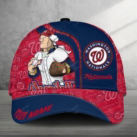 LIMITED EDITION - NEW CUSTOMIZED MLB28 WNS WASHINGTON NATIONALS CLASSIC CAP