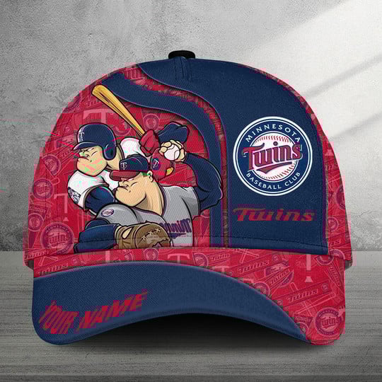 LIMITED EDITION - NEW CUSTOMIZED MLB22 MTS MINNESOTA TWINS CLASSIC CAP