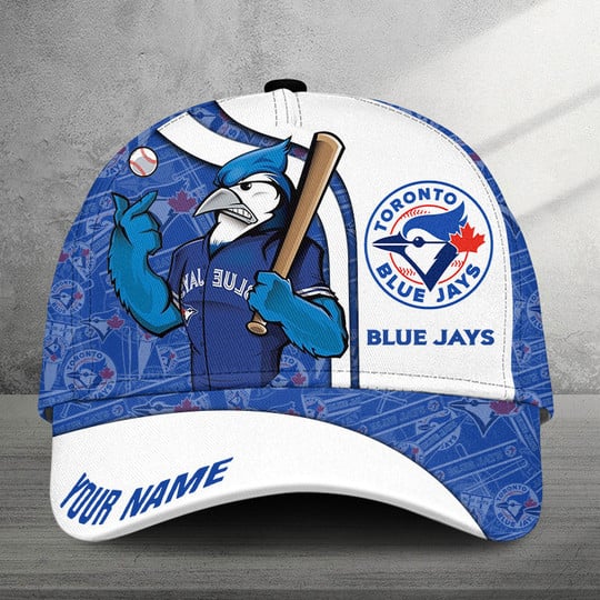 LIMITED EDITION - NEW CUSTOMIZED MLB12 TBJ TORONTO BLUE JAYS CLASSIC CAP