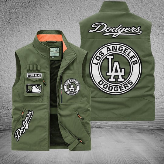 LIMITED EDITION - NEW CUSTOMIZED MLB02 LAD LOS ANGELES DODGERS SLEEVELESS VEST