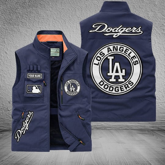 LIMITED EDITION - NEW CUSTOMIZED MLB02 LAD LOS ANGELES DODGERS SLEEVELESS VEST