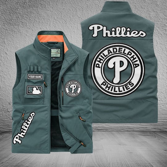 LIMITED EDITION - NEW CUSTOMIZED MLB11 PPS PHILADELPHIA PHILLIES SLEEVELESS VEST