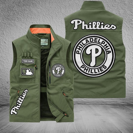 LIMITED EDITION - NEW CUSTOMIZED MLB11 PPS PHILADELPHIA PHILLIES SLEEVELESS VEST