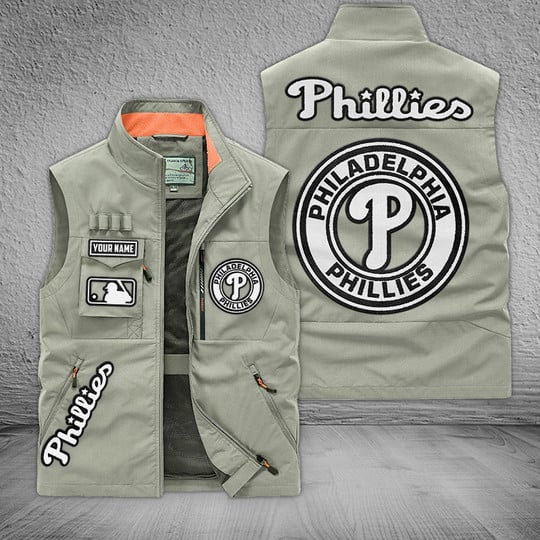 LIMITED EDITION - NEW CUSTOMIZED MLB11 PPS PHILADELPHIA PHILLIES SLEEVELESS VEST