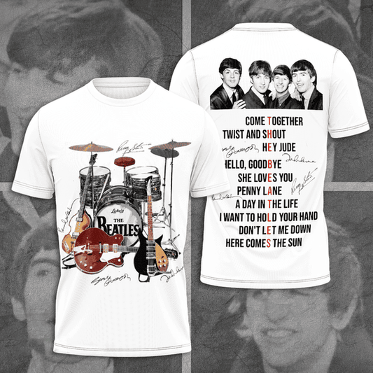 NEW PREMIUM THE BEATLES UNISEX T-SHIRT