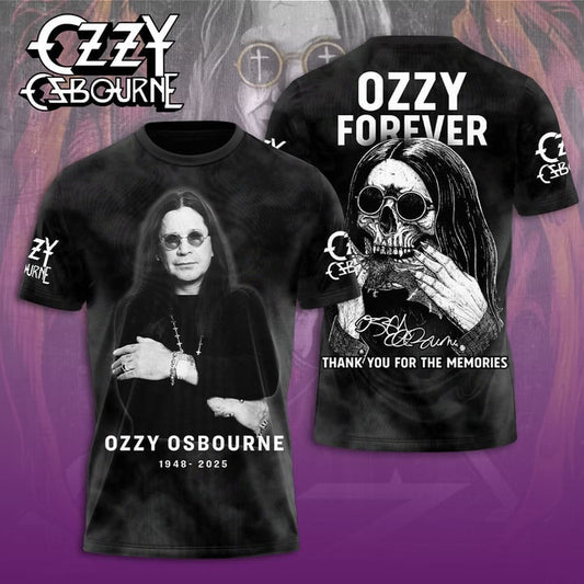 NEW PREMIUM BLACK SABBATH x OZZY OSBOURNE UNISEX SHIRT