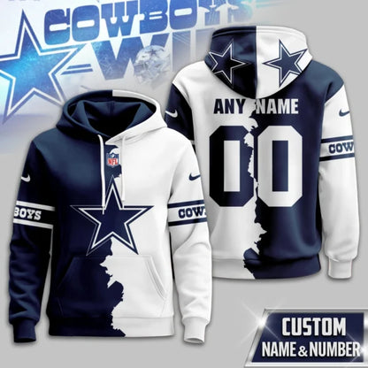 LIMITED EDITION - NEW CUSTOMIZED NFL21 DCB DALLAS COWBOYS UNISEX T-SHIRT, POLO, HOODIE & JACKETS