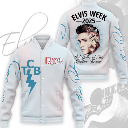 New Premium Elvis Presley Baseball Jacket - EVPLCAO105