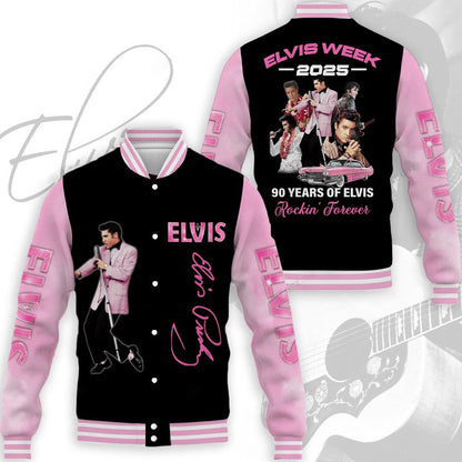 New Premium Elvis Presley Baseball Jacket - EVPLCAO108