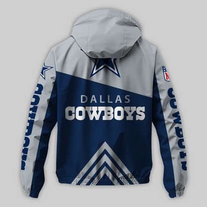NEW PREMIUM DALLAS COWBOYS NFL WINDBREAKER JACKET