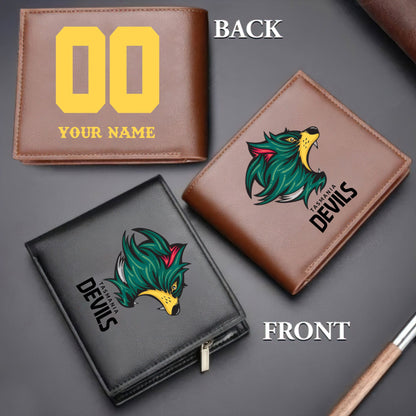 Limited Edition - New Customized Black & Brown Men Leather Wallet