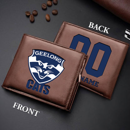 Limited Edition - New Customized Black & Brown Men Leather Wallet