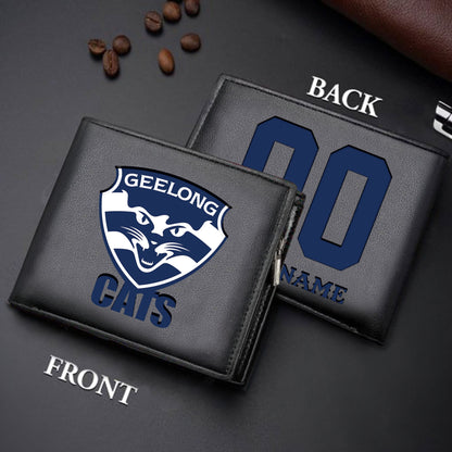 Limited Edition - New Customized Black & Brown Men Leather Wallet