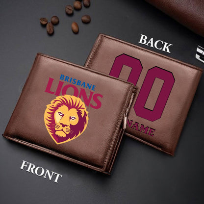 Limited Edition - New Customized Black & Brown Men Leather Wallet