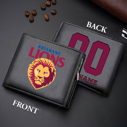 Limited Edition - New Customized Black & Brown Men Leather Wallet