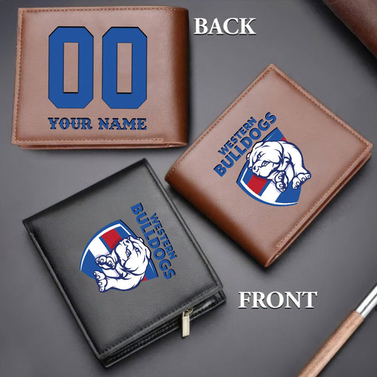 Limited Edition - New Customized Black & Brown Men Leather Wallet