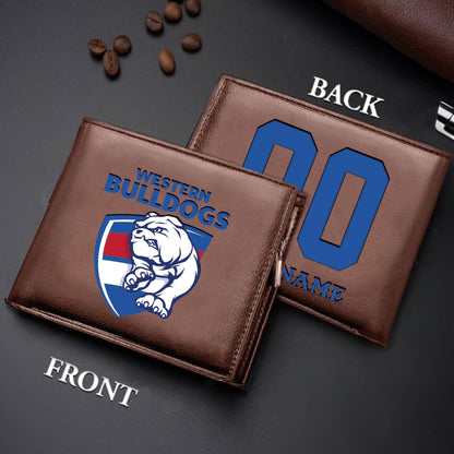 Limited Edition - New Customized Black & Brown Men Leather Wallet