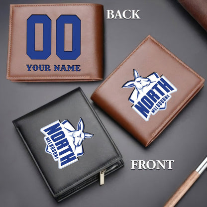 Limited Edition - New Customized Black & Brown Men Leather Wallet