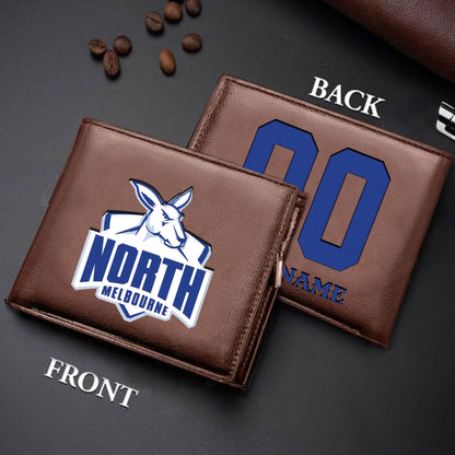 Limited Edition - New Customized Black & Brown Men Leather Wallet