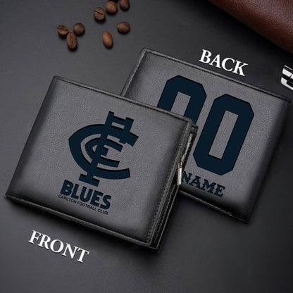 Limited Edition - New Customized Black & Brown Men Leather Wallet