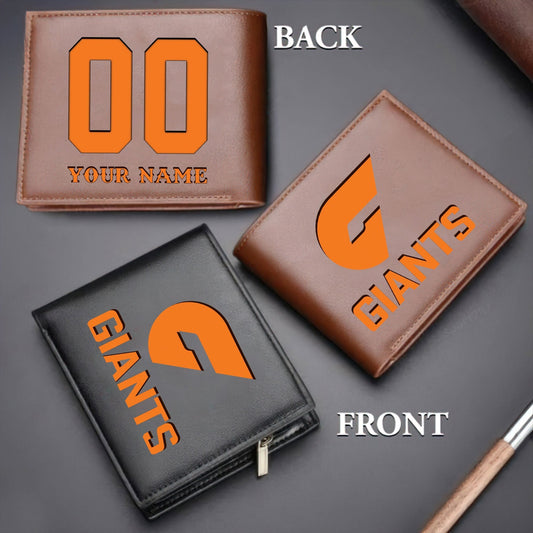 Limited Edition - New Customized Black & Brown Men Leather Wallet