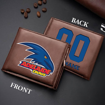 Limited Edition - New Customized Black & Brown Men Leather Wallet