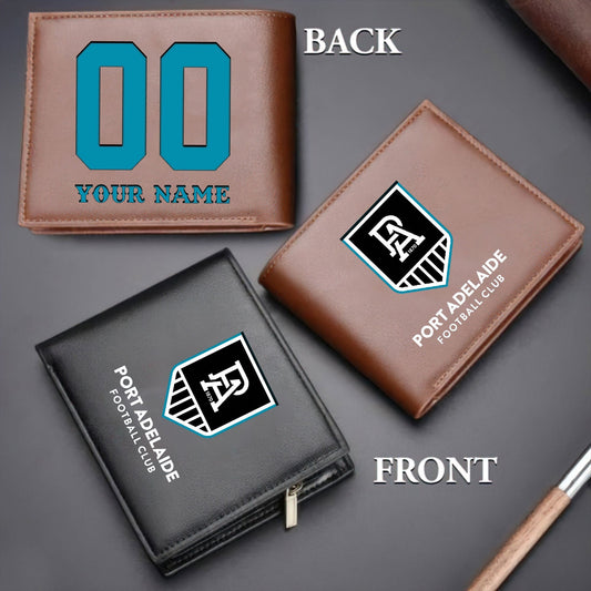 Limited Edition - New Customized Black & Brown Men Leather Wallet