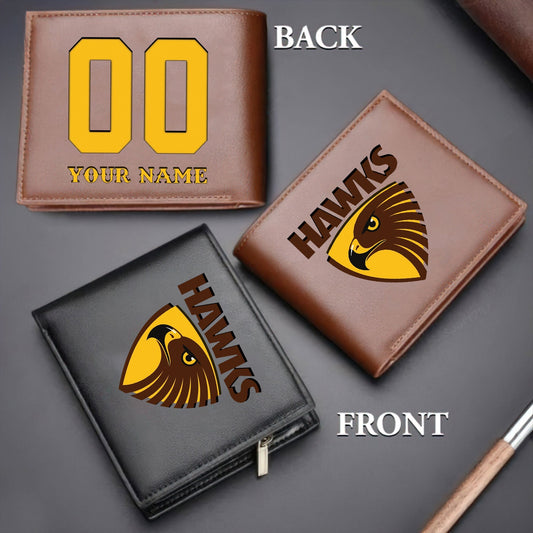 Limited Edition - New Customized Black & Brown Men Leather Wallet