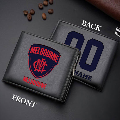 Limited Edition - New Customized Black & Brown Men Leather Wallet