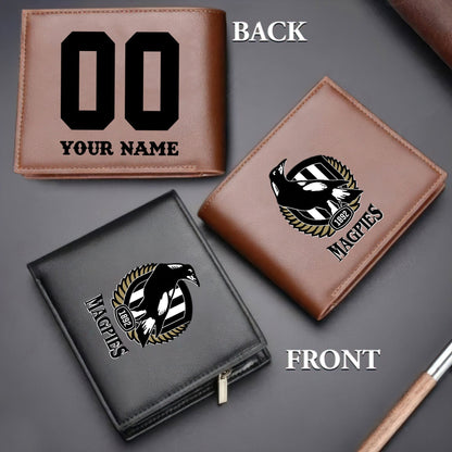 Limited Edition - New Customized Black & Brown Men Leather Wallet