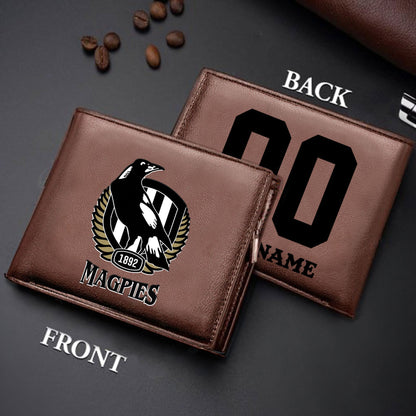 Limited Edition - New Customized Black & Brown Men Leather Wallet