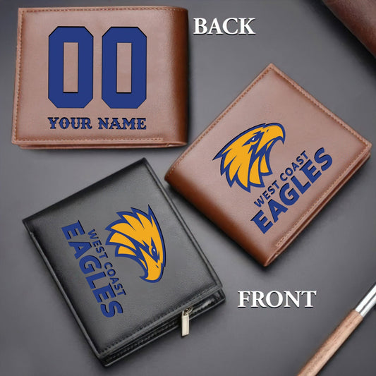 Limited Edition - New Customized Black & Brown Men Leather Wallet