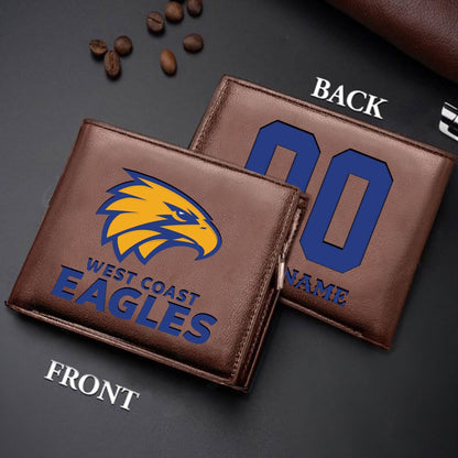 Limited Edition - New Customized Black & Brown Men Leather Wallet