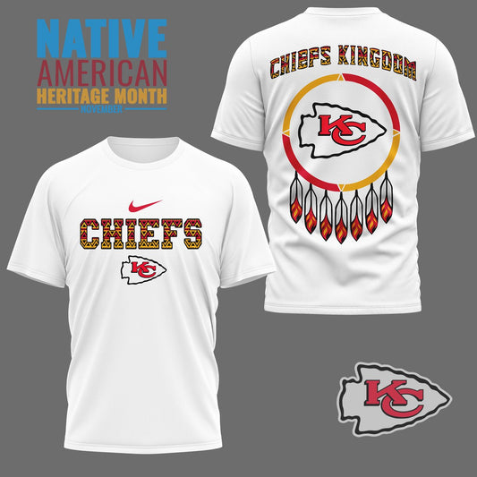 LIMITED EDITION - NEW CUSTOMIZED NFL01 KCC KANSAS CITY CHIEFS 3D SHIRT