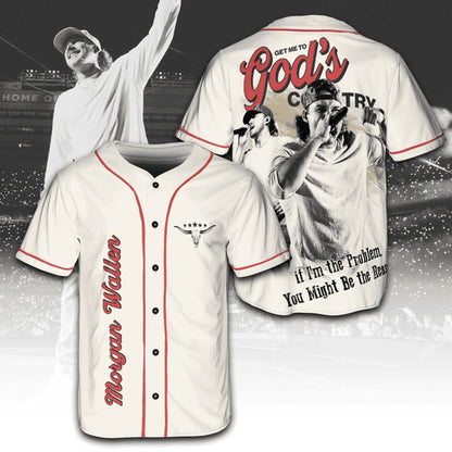 Morgan Wallen Baseball Jersey