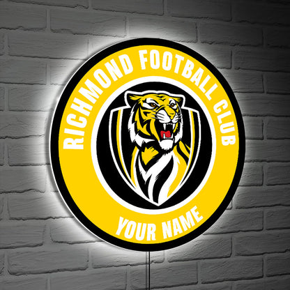 NEW 06 RTG PREMIUM ACRYLIC WALL LED SIGN - PERSONALIZED & UNISEX, PERFECT GIFT FOR FANS