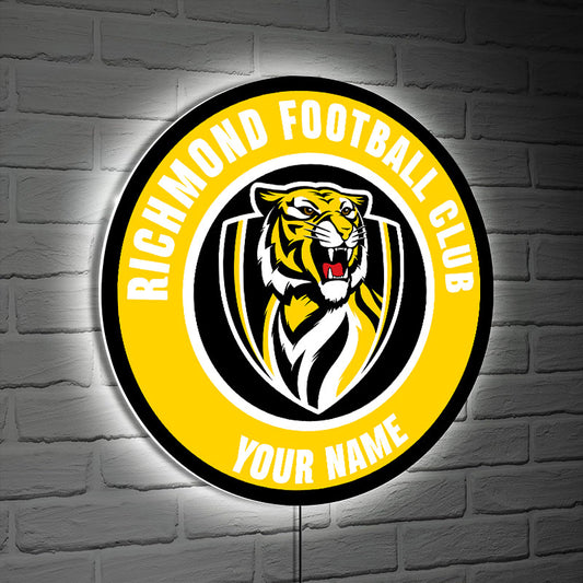 NEW 06 RTG PREMIUM ACRYLIC WALL LED SIGN - PERSONALIZED & UNISEX, PERFECT GIFT FOR FANS