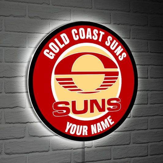 NEW 18 GCS PREMIUM ACRYLIC WALL LED SIGN - PERSONALIZED & UNISEX, PERFECT GIFT FOR FANS