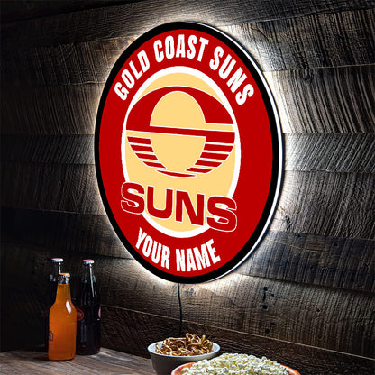 NEW 18 GCS PREMIUM ACRYLIC WALL LED SIGN - PERSONALIZED & UNISEX, PERFECT GIFT FOR FANS