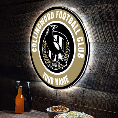 NEW 03 CLWM PREMIUM ACRYLIC WALL LED SIGN - PERSONALIZED & UNISEX, PERFECT GIFT FOR FANS