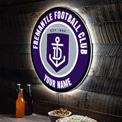 NEW 09 FMDK PREMIUM ACRYLIC WALL LED SIGN - PERSONALIZED & UNISEX, PERFECT GIFT FOR FANS