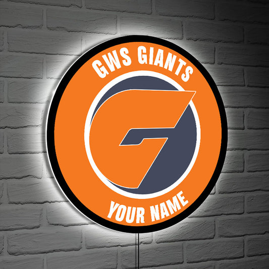 NEW 19 GWSG PREMIUM ACRYLIC WALL LED SIGN - PERSONALIZED & UNISEX, PERFECT GIFT FOR FANS